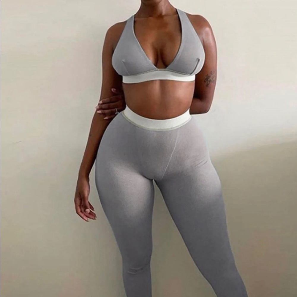 Two piece top and bottom